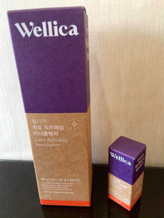 웰리카_V CARE 웰리카 락토 리프레싱 이너클렌저 — 5점을 준 리뷰어가 2020년 11월 올린 사용 사진