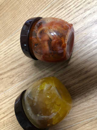 쿡스딜리 매콤족발+커리족발+무김치+마늘소스 — 5점을 준 리뷰어가 2020년 6월 올린 사용 사진