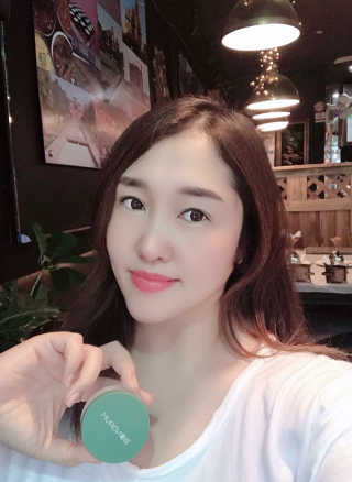 본다움 빠이빠이 세범 파우더 — 3.5점을 준 리뷰어가 2020년 8월 올린 사용 사진