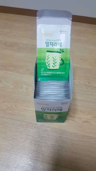 [풀무원건강생활] 말차라떼 — 5점을 준 리뷰어가 2020년 7월 올린 사용 사진