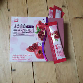 헬스업_쁘띠쁘띠석류콜라겐젤리_20g x 14포 — 5점을 준 리뷰어가 2020년 10월 올린 사용 사진