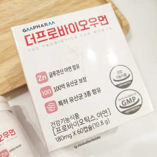 지엠팜 더프로바이오우먼 — 5점을 준 리뷰어가 2020년 9월 올린 사용 사진