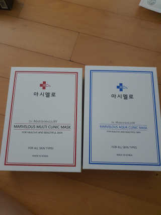 닥터마시멜로 닥터마스멜로 마블러스 아쿠아 클리닉 마스크 — 5점을 준 리뷰어가 2020년 8월 올린 사용 사진