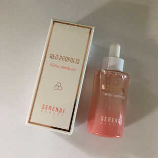 세렌디뷰티 레드 프로폴리스 트리플 앰플 — 5점을 준 리뷰어가 2020년 8월 올린 사용 사진