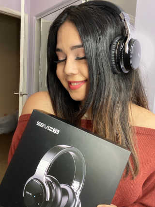 SEVIZ Bluetooth Headphones 10 3color — 4점을 준 리뷰어가 2020년 8월 올린 사용 사진