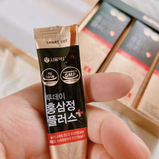 서울약사신협_투데이홍삼정플러스스틱_10g x 30포 — 4점을 준 리뷰어가 2020년 11월 올린 사용 사진