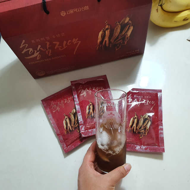 서울약사신협_프리미엄 6년근 홍삼진액_70mlx30포 리뷰 사진