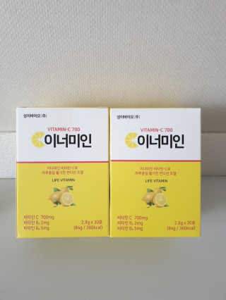 이너미인 VITAMIN-C 700 — 5점을 준 리뷰어가 2020년 9월 올린 사용 사진