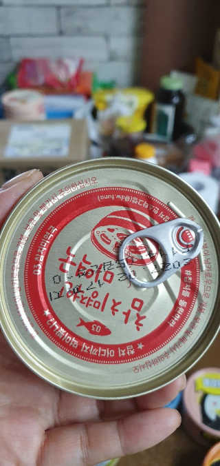 동원참치 펭수참치 — 5점을 준 리뷰어가 2020년 7월 올린 사용 사진