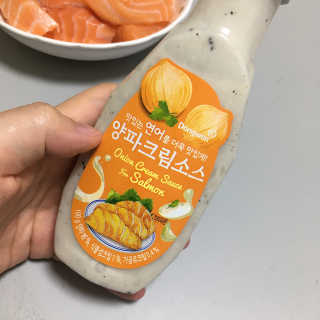 동원산업 항공직송 동원생연어_400g — 5점을 준 리뷰어가 2020년 4월 올린 사용 사진