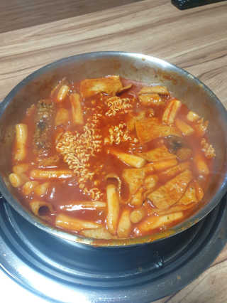 화곡미담 옛날 떡볶이 — 5점을 준 리뷰어가 2020년 4월 올린 사용 사진