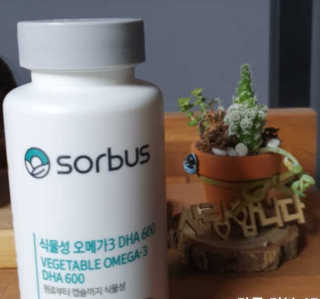 소버스 식물성 오메가3 DHA 600 — 5점을 준 리뷰어가 2020년 4월 올린 사용 사진