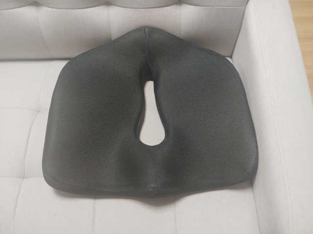 메모리폼 푹신한 두꺼운 에어 쿠션 의자 자세업방석 리뷰 사진