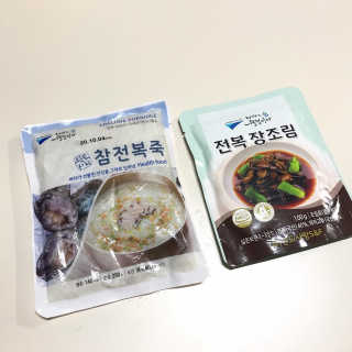 바다는다웰빙이다 완도사랑 전복죽 250g - 2팩 + 전복장조림 2팩 — 5점을 준 리뷰어가 2020년 9월 올린 사용 사진