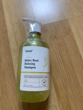 달리프 클로렐라 베러 루트 릴렉싱 샴푸 500ml — 4점을 준 리뷰어가 2020년 11월 올린 사용 사진