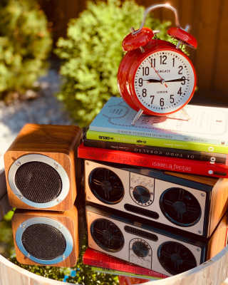 SEVIZ RETRO20W 레트로 블루투스 스피커 — 5점을 준 리뷰어가 2020년 9월 올린 사용 사진