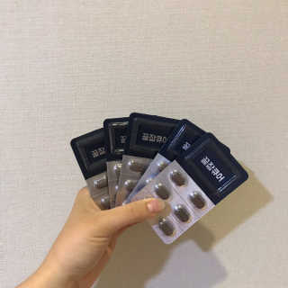 조은약초 꿀잠큐어 제주 감태추출물 감태정 600mg — 3.5점을 준 리뷰어가 2020년 6월 올린 사용 사진