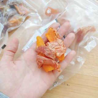 해피팡팡 고구마닭말이+고구마오리말이 [고구마간식2종] — 5점을 준 리뷰어가 2020년 4월 올린 사용 사진