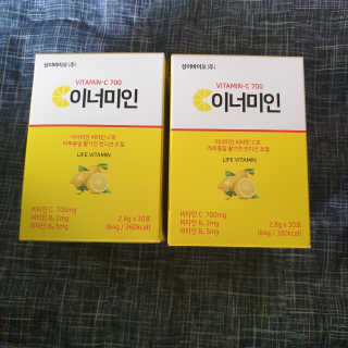 이너미인 VITAMIN-C 700 — 5점을 준 리뷰어가 2020년 8월 올린 사용 사진