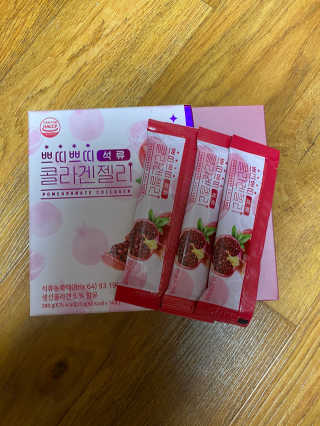 헬스업_쁘띠쁘띠석류콜라겐젤리_20g x 14포 — 5점을 준 리뷰어가 2020년 9월 올린 사용 사진