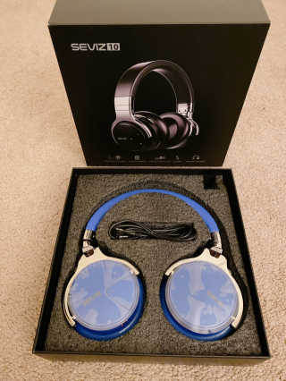 SEVIZ Bluetooth Headphones 10 3color — 5점을 준 리뷰어가 2020년 9월 올린 사용 사진