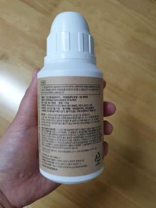 친환경 과일세정제 그린그램 칼슘파우더 1통 150g — 5점을 준 리뷰어가 2020년 6월 올린 사용 사진
