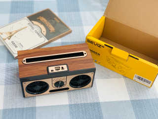 SEVIZ RETRO20W 레트로 블루투스 스피커 — 4.5점을 준 리뷰어가 2020년 8월 올린 사용 사진