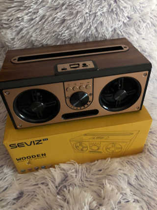SEVIZ RETRO20W 레트로 블루투스 스피커 — 5점을 준 리뷰어가 2020년 7월 올린 사용 사진