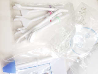 아이디어마을 산모 관리 Waterfloss WP-10 이중 스프레이 노즐 — 3점을 준 리뷰어가 2020년 11월 올린 사용 사진