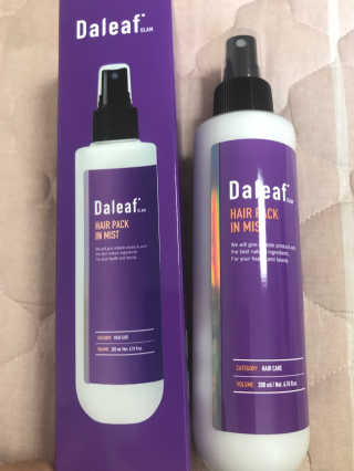 달리프 글램 헤어팩 인미스트 200ml — 5점을 준 리뷰어가 2020년 5월 올린 사용 사진