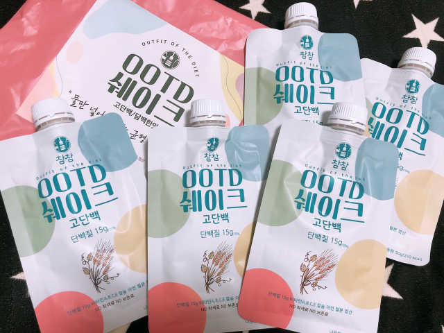 [꾸콤] 참참 OOTD쉐이크 고단백 일주일세트 50g x 5 리뷰 사진