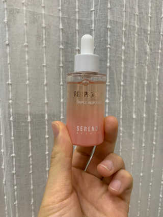 세렌디뷰티 레드 프로폴리스 트리플 앰플 — 4점을 준 리뷰어가 2020년 7월 올린 사용 사진