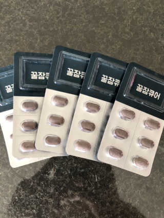 조은약초 꿀잠큐어 제주 감태추출물 감태정 600mg — 5점을 준 리뷰어가 2020년 5월 올린 사용 사진