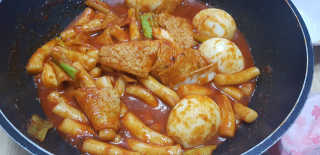 화곡미담 옛날 떡볶이 — 5점을 준 리뷰어가 2020년 4월 올린 사용 사진