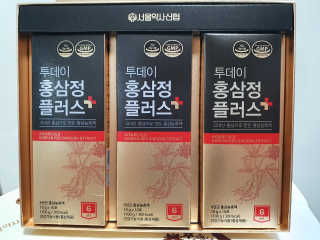 서울약사신협_투데이홍삼정플러스스틱_10g x 30포 — 5점을 준 리뷰어가 2020년 11월 올린 사용 사진