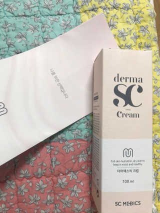 derma SC-Cream 더마에스씨 크림 100ml — 5점을 준 리뷰어가 2020년 5월 올린 사용 사진