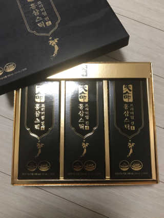 헬스업_천명진프리미엄홍삼스틱_10ml x 30포 — 5점을 준 리뷰어가 2020년 10월 올린 사용 사진