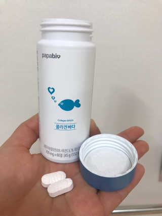 파파비오랩 승무원 콜라겐 콜라겐바다 — 4.5점을 준 리뷰어가 2020년 12월 올린 사용 사진