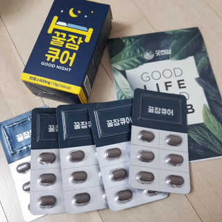 조은약초 꿀잠큐어 제주 감태추출물 감태정 600mg — 3점을 준 리뷰어가 2020년 6월 올린 사용 사진