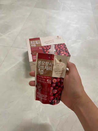 자연에온 몽모랑시 타트체리 착즙 100mL 10개입 2BOX — 5점을 준 리뷰어가 2020년 9월 올린 사용 사진