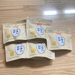 [꾸콤] 참참 전통 찹쌀 누룽지 일주일세트 60g x 5 — 4점을 준 리뷰어가 2020년 10월 올린 사용 사진