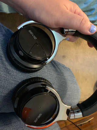 SEVIZ Bluetooth Headphones 10 3color — 4.5점을 준 리뷰어가 2020년 7월 올린 사용 사진