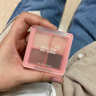 [블랙루즈] 크리스탈 하트 락 섀도우 4종 중 택1 — 5점을 준 리뷰어가 2020년 9월 올린 사용 사진