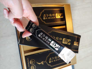 헬스업_천명진프리미엄홍삼스틱_10ml x 30포 — 5점을 준 리뷰어가 2020년 11월 올린 사용 사진