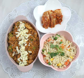 이룸푸드 냉동 컬리플라워 라이스 340g 1팩+칼로리라이스210g 1팩 — 4점을 준 리뷰어가 2020년 4월 올린 사용 사진