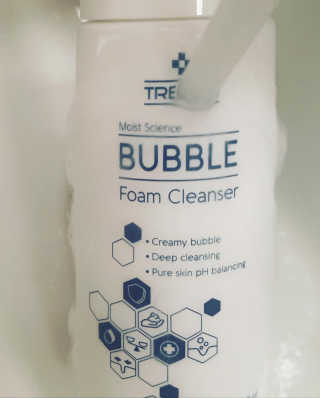 트리티스 [TREATIS] Bubble Foam Cleanser 200ml — 5점을 준 리뷰어가 2020년 12월 올린 사용 사진