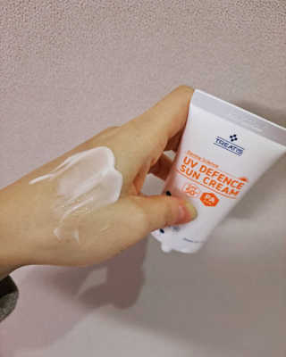 [트리티스] UV 디펜스 선크림 PA+++ / SPF50+  60ml — 5점을 준 리뷰어가 2020년 12월 올린 사용 사진