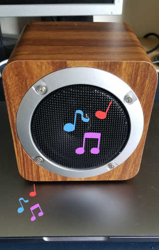 SEVIZ MINI10W 레트로 블루투스 스피커 — 5점을 준 리뷰어가 2020년 9월 올린 사용 사진