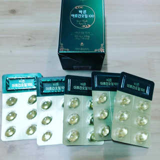 건강한약속 바른 바른 아르간오일100 — 5점을 준 리뷰어가 2020년 11월 올린 사용 사진
