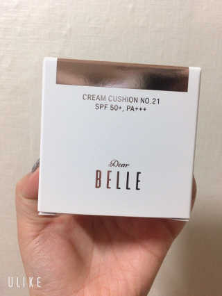 디어벨르 크림쿠션 DEAR BELLE CREAM COUSION — 5점을 준 리뷰어가 2020년 7월 올린 사용 사진